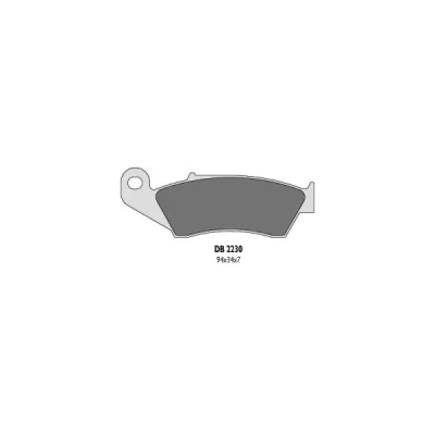 Klocki hamulcowe Delta Braking  KH185 Przód CR/KX/RM/YZ (DB2230OR-N)
