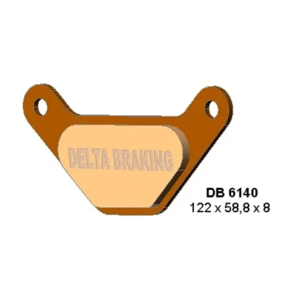 Klocki hamulcowe Delta Braking  Polaris Snowmobile (DB6140SM-N)