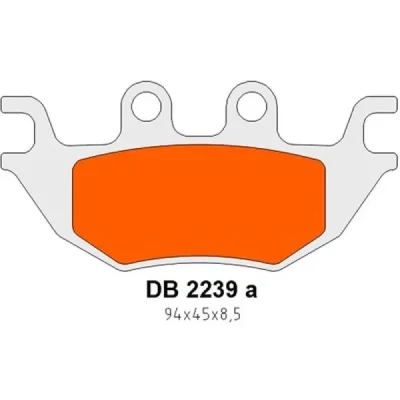 Klocki hamulcowe Delta Braking  KH686 tył (DB2239OR-D)