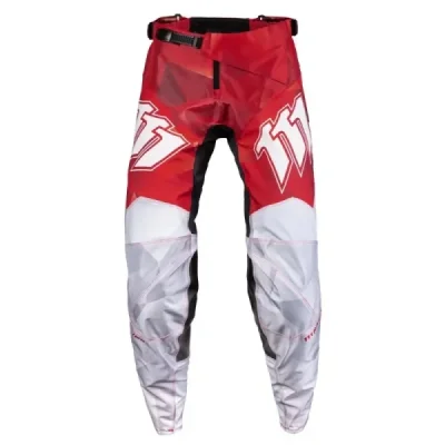 111 Racing Spodnie Moto 111.1 - Sharp Red Czerwony/Biały 38 111 Racing Spodnie Moto 111.1 - Sharp Red Czerwony/Biały 38