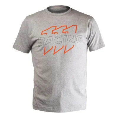 111 Racing T-Shirt Racing In-111 Szary M 111 Racing T-Shirt Racing In-111 Szary M