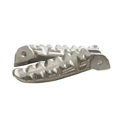 Podnóżki srebrne Biketec BTFR053