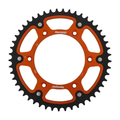 Zębatka tylna 899 51 Stealth stalowo-aluminiowa pomarańczowy KTM SX/EXC/EXCF/SXF Husqvarna TE/TC/FE/TC '16- - SUPERSPROX