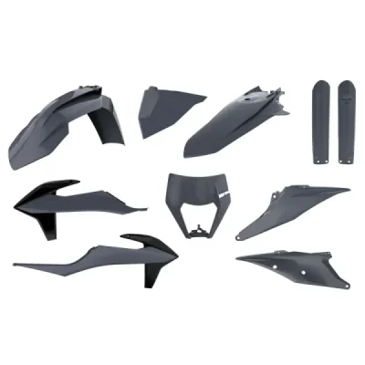 Zestaw plastików Body Kit Polisport szary (90917)