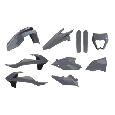 Zestaw plastików Body Kit Polisport KTM EXC EXCF 17-19 Nardo szary (90889) Zestaw plastików Body Kit Polisport KTM EXC EXCF 17-19 Nardo szary (90889)