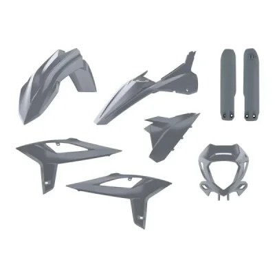 Zestaw plastików Body Kit Polisport szary (90931)
