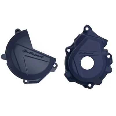 Zestaw osłon pokrywy alternatora i sprzęgła KTM SX-F/XC-F 250/350 '16-'22 Husqvarna FC 250/350 '16-'22 niebieski - POLISPORT Zestaw osłon pokrywy alternatora i sprzęgła KTM SX-F/XC-F 250/350 '16-'22 Husqvarna FC 250/350 '16-'22 niebieski - POLISPORT