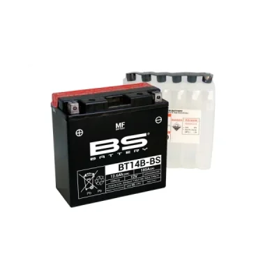 Akumulator bezobsługowy BS Battery BT14B-BS YT14B-BS 12V 12Ah (300629) Akumulator bezobsługowy BS Battery BT14B-BS YT14B-BS 12V 12Ah (300629)