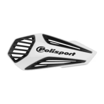 Komplet osłon dłoni Polisport MX Air biało czarny (8308400002) Komplet osłon dłoni Polisport MX Air biało czarny (8308400002)