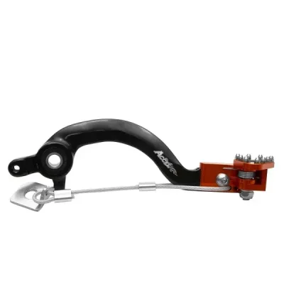 Dźwignia hamulca nożnego Accel KTM SX 65 Husqvarna TC 65 czarno-pomarańczowa (RBP14OR) Dźwignia hamulca nożnego Accel KTM SX 65 Husqvarna TC 65 czarno-pomarańczowa (RBP14OR)