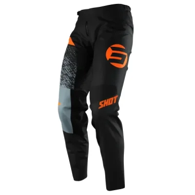 Shot Racing Spodnie Moto Contact Roll Orange Czarny/Szary/Pomarańczowy 30 Shot Racing Spodnie Moto Contact Roll Orange Czarny/Szary/Pomarańczowy 30