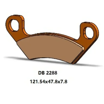 Klocki hamulcowe Delta Braking  KH742 tył EBC FA742 (DB2288OR-D)