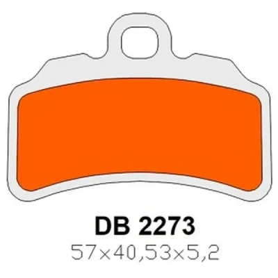 Klocki hamulcowe Delta Braking  przód (DB2273OR-D)