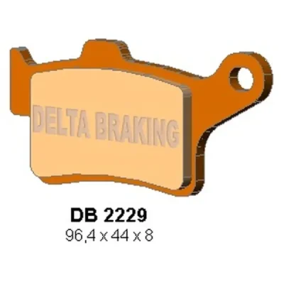 Klocki hamulcowe Delta Braking  KH631 tył (DB2229OR-D)