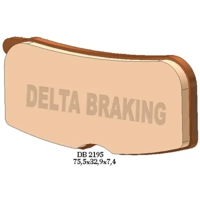Klocki hamulcowe Delta Braking KH474 przód (DB2195OR-D) Klocki hamulcowe Delta Braking KH474 przód (DB2195OR-D)