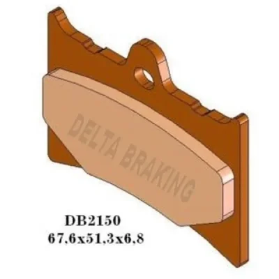Klocki hamulcowe Delta Braking KH126 przód (DB2150OR-D) Klocki hamulcowe Delta Braking KH126 przód (DB2150OR-D)