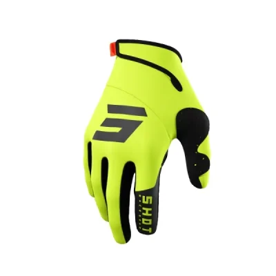 Shot Racing Rękawice Softshell Zimowe Trainer 2.0 Neon Yellow Zółty Neon/Czarny 10 Shot Racing Rękawice Softshell Zimowe Trainer 2.0 Neon Yellow Zółty Neon/Czarny 10