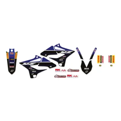Blackbird Komplet Naklejek (Oklein) Yamaha Yz 125/250 '22-'24 Replica Yamaha Factory Racing 20