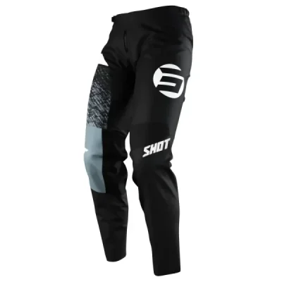 Shot Racing Spodnie Moto Devo Roll Black Czarny/Szary/Biały 30 Shot Racing Spodnie Moto Devo Roll Black Czarny/Szary/Biały 30