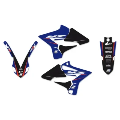 Blackbird Komplet Naklejek (Oklein) Yamaha Yz 125/250 '22-'24 Dream 4 Niebieski Czarny Blackbird Komplet Naklejek (Oklein) Yamaha Yz 125/250 '22-'24 Dream 4 Niebieski Czarny