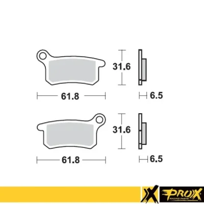 Klocki hamulcowe ProX przód KTM SX 65 02-16 KTM SX 85 03-11 (37.109202) Klocki hamulcowe ProX przód KTM SX 65 02-16 KTM SX 85 03-11 (37.109202)
