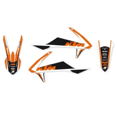 Blackbird Komplet Naklejek (Oklein) Ktm Sx/Sx-F '16-'18, Exc/Exc-F '17-'19 Dream 4 Pomarańczowy Czarny