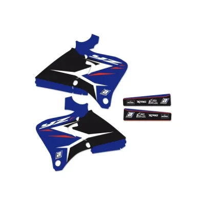 Blackbird Komplet Naklejek (Oklein) Yamaha Yz 250/400/426F '98-'02 Dream 4 Niebieski Czarny