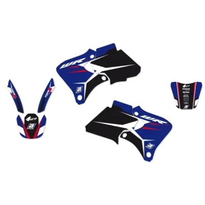 Blackbird Komplet Naklejek (Oklein) Yamaha Wr 250/400/426F '98-'02 Dream 4 Niebieski Czarny
