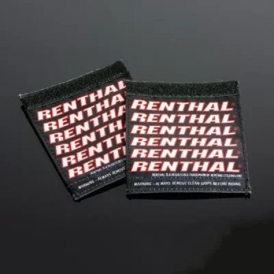 Nakładki serwisowe na manetki Clean Grips czerwono-czarny - Renthal Nakładki serwisowe na manetki Clean Grips czerwono-czarny - Renthal