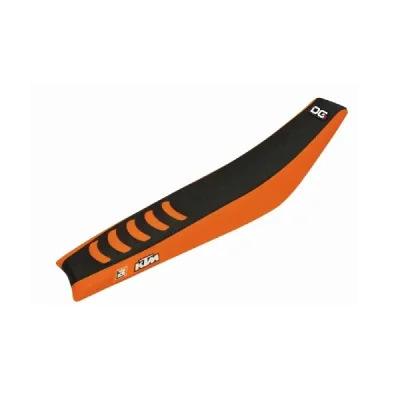 Blackbird Pokrowiec / Poszycie Na Siedzenie Ktm Sx/Sxf '11-'15, Exc/Excf '12-'16 Double Grip 3 Czarny Pomarańczowy
