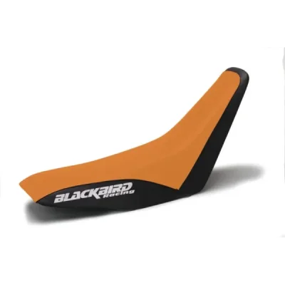 Blackbird Pokrowiec / Poszycie Na Siedzenie Ktm 4T '96-'99 (4 Stroke All Models) Traditional Czarny Pomarańczowy