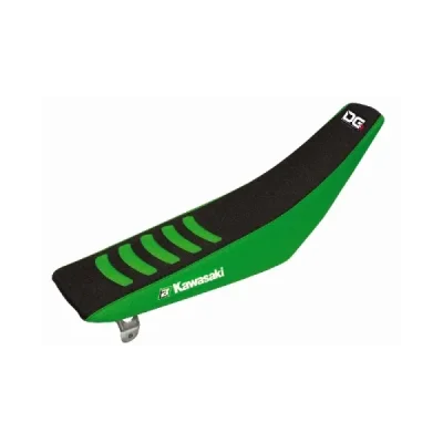 Blackbird Pokrowiec / Poszycie Na Siedzenie Kawasaki Kxf 250 '09-'12, Kxf 450 '09-'11 Double Grip 3 Czarny Zielony