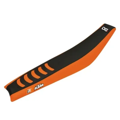 Pokrowiec na siedzenie KTM SX/SXF/EXC/EXCF Double Grip czarny/pomarańczowy Blackbird Pokrowiec na siedzenie KTM SX/SXF/EXC/EXCF Double Grip czarny/pomarańczowy Blackbird