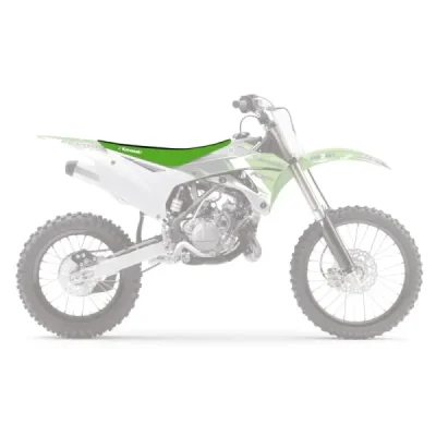 Blackbird Pokrowiec / Poszycie Na Siedzenie Kawasaki Kx 85 '14-'23 Double Grip 3 Czarny Zielony Blackbird Pokrowiec / Poszycie Na Siedzenie Kawasaki Kx 85 '14-'23 Double Grip 3 Czarny Zielony