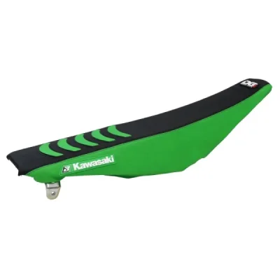 Blackbird Pokrowiec / Poszycie Na Siedzenie Kawasaki Kxf 250 '13-'20, Kxf 450 '12-'18 Double Grip 3 Czarny Zielony