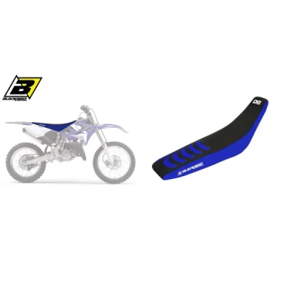 Blackbird Pokrowiec / Poszycie Na Siedzenie Yamaha Yz 125/250 '02-'21 Double Grip 3 Niebieski Czarny Blackbird Pokrowiec / Poszycie Na Siedzenie Yamaha Yz 125/250 '02-'21 Double Grip 3 Niebieski Czarny