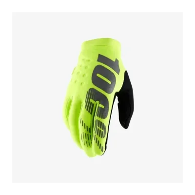 100 Procent Rękawice Cross/Enduro Brisker Softshell Żółty Fluo M Stary Kod 10016-004-11 100 Procent Rękawice Cross/Enduro Brisker Softshell Żółty Fluo M Stary Kod 10016-004-11