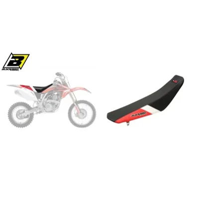 Blackbird Pokrowiec / Poszycie Na Siedzenie Honda Crf 150R '07-'23 Dream 4 Czarny Biały Czerwony Blackbird Pokrowiec / Poszycie Na Siedzenie Honda Crf 150R '07-'23 Dream 4 Czarny Biały Czerwony