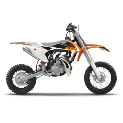 Blackbird Komplet Naklejek (Oklein) Ktm Sx 50 '16-'23 Dream 4 Pomarańczowy Biały Czarny