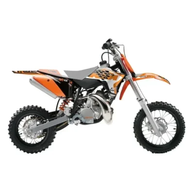 Blackbird Komplet Naklejek (Oklein) Ktm Sx 50 '09-'15 Dream 4 Pomarańczowy Czarny