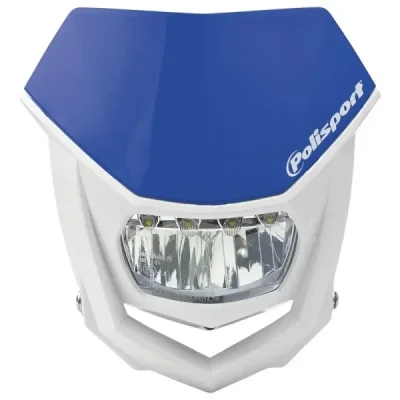 Lampa przednia owiewka Polisport Halo Led biało-niebieska (8667100005) Lampa przednia owiewka Polisport Halo Led biało-niebieska (8667100005)