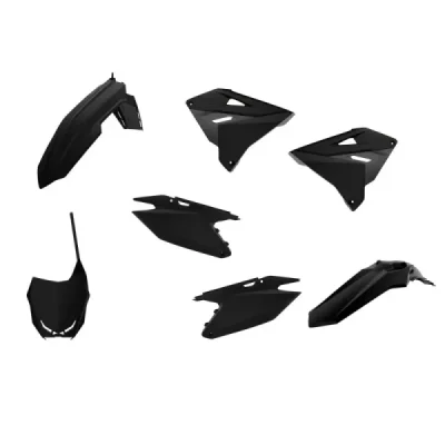 Zestaw plastików Body Kit Polisport czarny (90865)