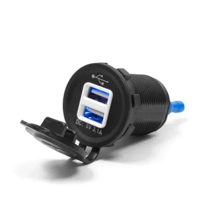 Gniazdo USB Quick Charge 3.0 Biketec BTMUS11 Gniazdo USB Quick Charge 3.0 Biketec BTMUS11
