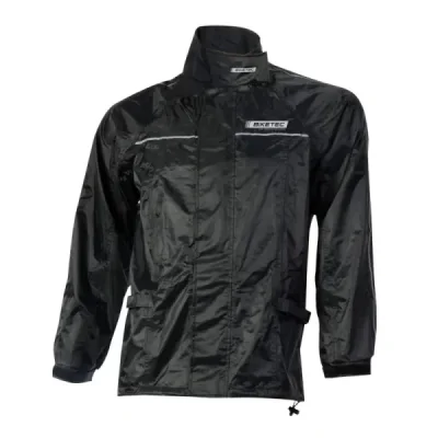 Biketec Kurtka Przeciwdeszczowa Rain Czarny M Biketec Kurtka Przeciwdeszczowa Rain Czarny M