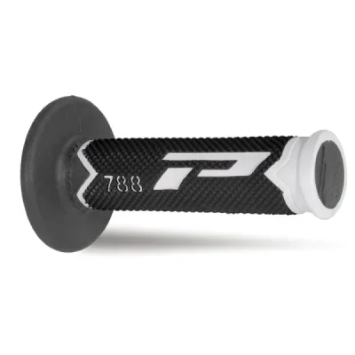 Manetki PG788 trójskładnikowe szary/czarny/grafitowy 22+25mm dł.115mm off road - PRO GRIP