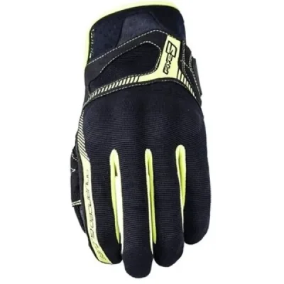 Five Gloves Rękawice Tekstylne Rs3 Evo Czarny/Żółty Fluo 12 Five Gloves Rękawice Tekstylne Rs3 Evo Czarny/Żółty Fluo 12