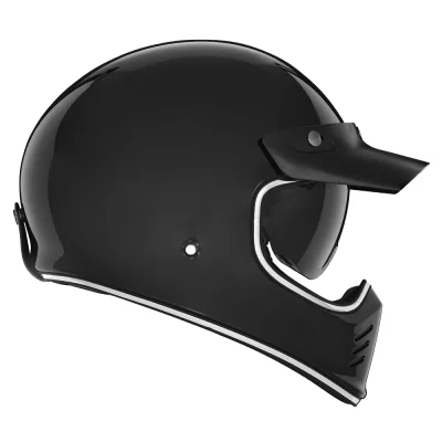 Kask integralny Seventy II Solid czarny połysk L - NOX Kask integralny Seventy II Solid czarny połysk L - NOX