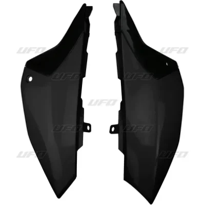 Komplet plastikowych osłon bocznych tylnych UFO Yamaha YZ 65 19-20 czarne (YA04868001) Komplet plastikowych osłon bocznych tylnych UFO Yamaha YZ 65 19-20 czarne (YA04868001)