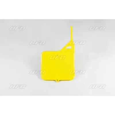 Tablica na numer startowy UFO żółta (SU02910101)
