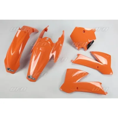 Komplet plastików UFO KTM 85 04-05 pomarańczowy (KTKIT504999) Komplet plastików UFO KTM 85 04-05 pomarańczowy (KTKIT504999)